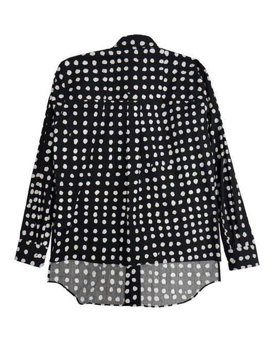 Black CDG Filip Pagowski Polka Dot Shirt