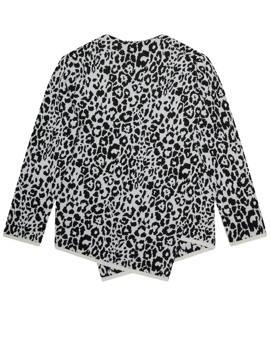 Black CDG Printed Sweater