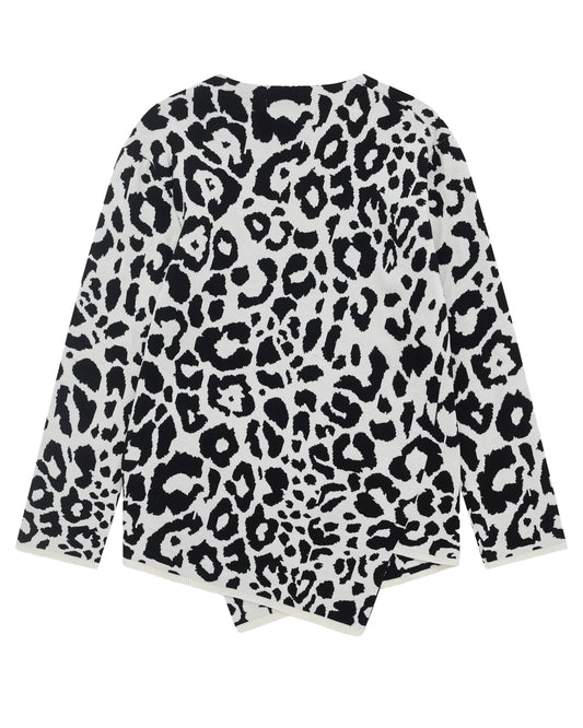 Black CDG Asymmetric Sweater