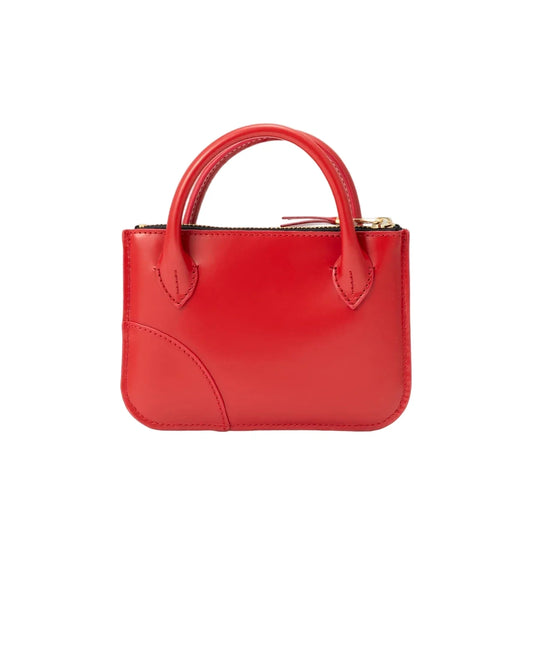 CDG Wallet Handles Line SA8100HA Zip Pouch ¨C Red