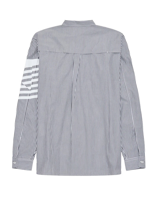DSM Kei Ninomiya Printed Stripe Dress Shirt ¨C Black
