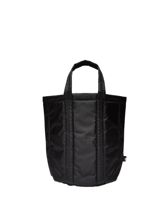 Black CDG Small Circular Tote Bag