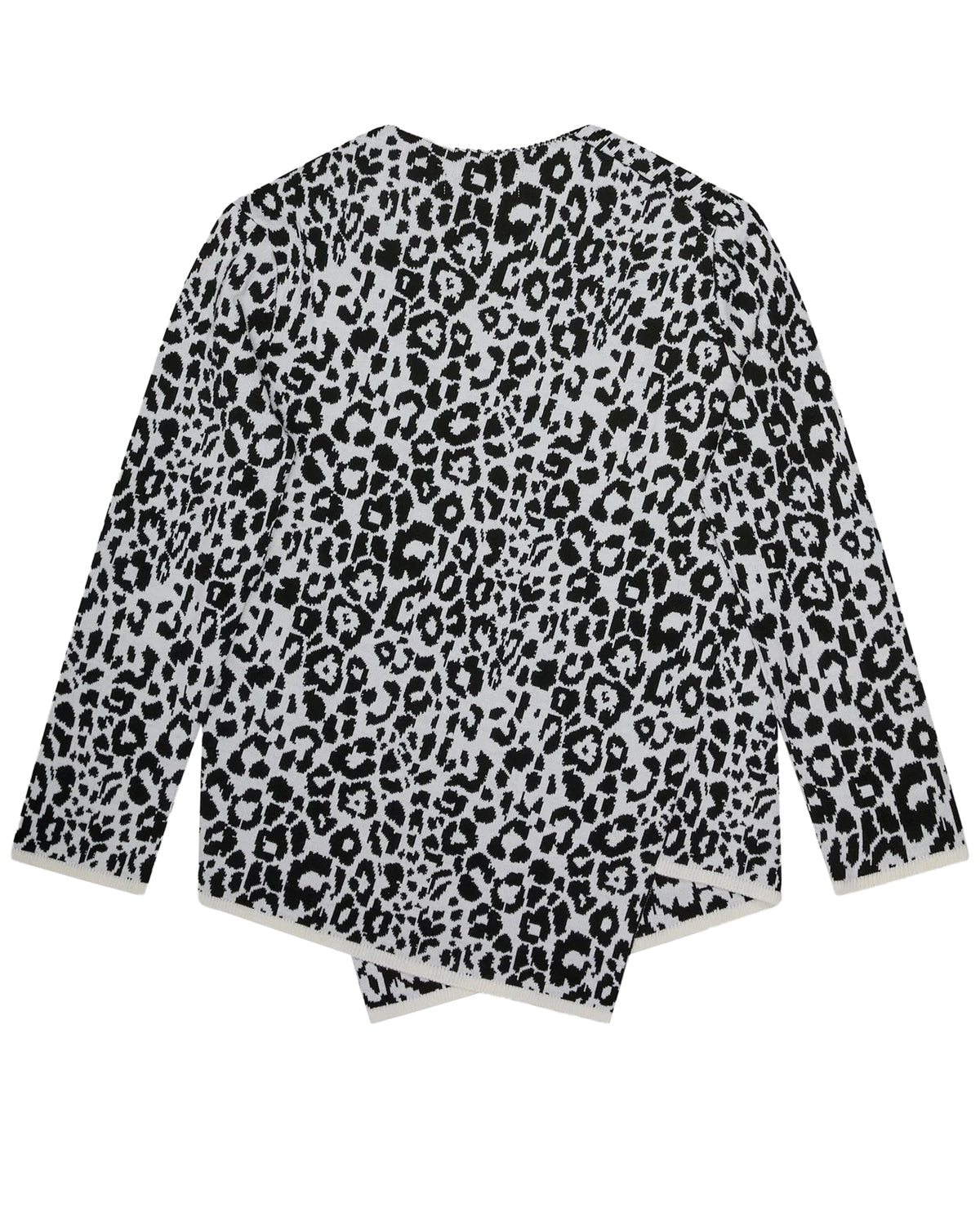 Black CDG Printed Sweater