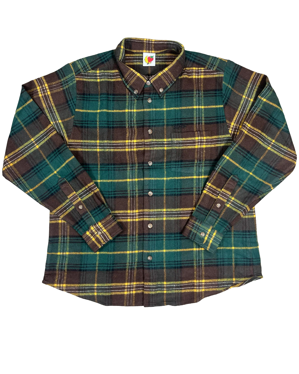 Sky High Farm Flannel Button Down Shirt