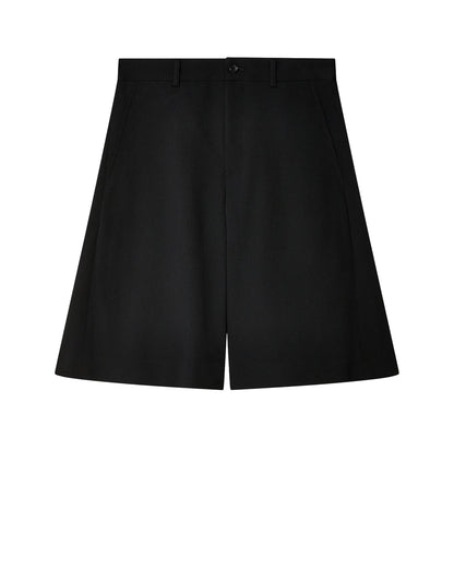 Black CDG Knee-length Shorts