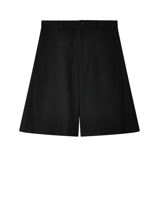 Black CDG Knee-length Shorts