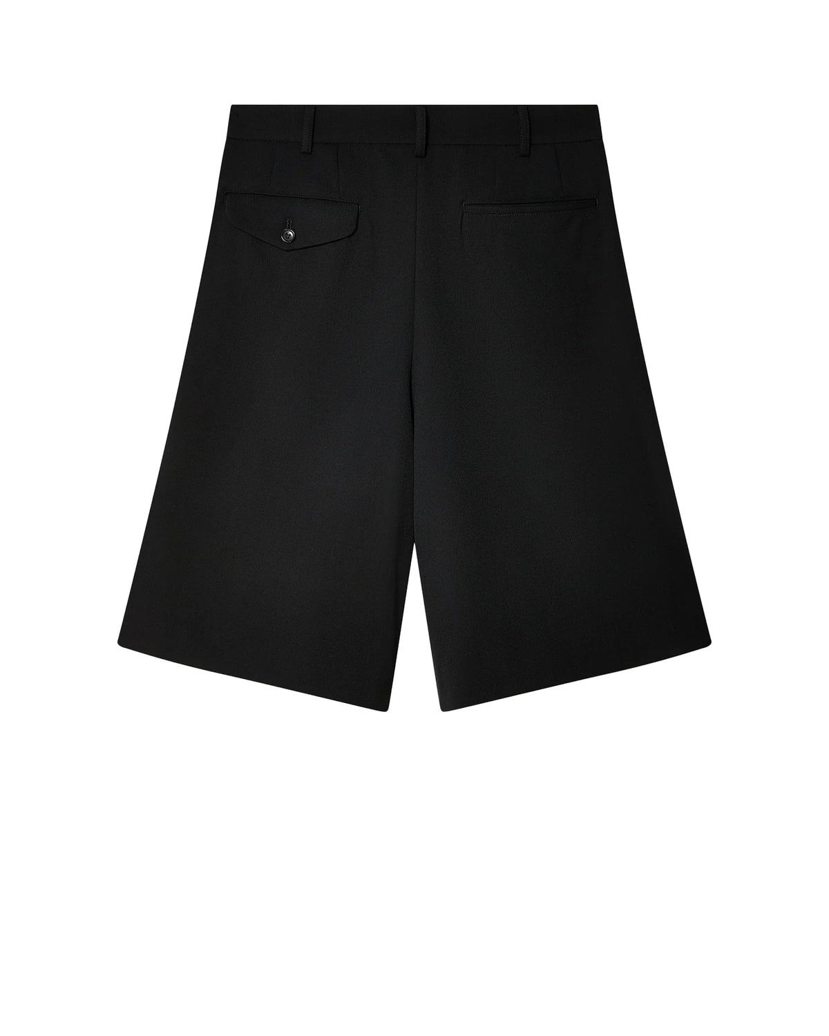 Black CDG Knee-length Shorts