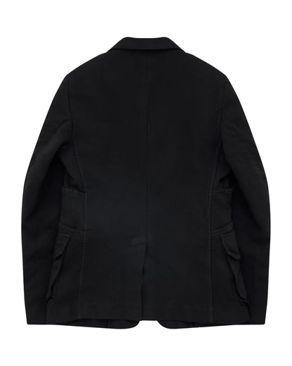 Black CDG Panelled Jacket