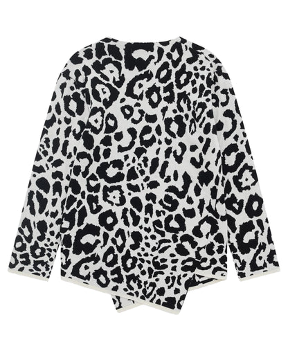 Black CDG Asymmetric Sweater