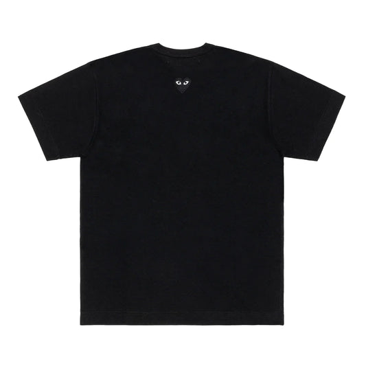 CDG PLAY T-Shirt Heart on Back ¨C Black, Black Heart