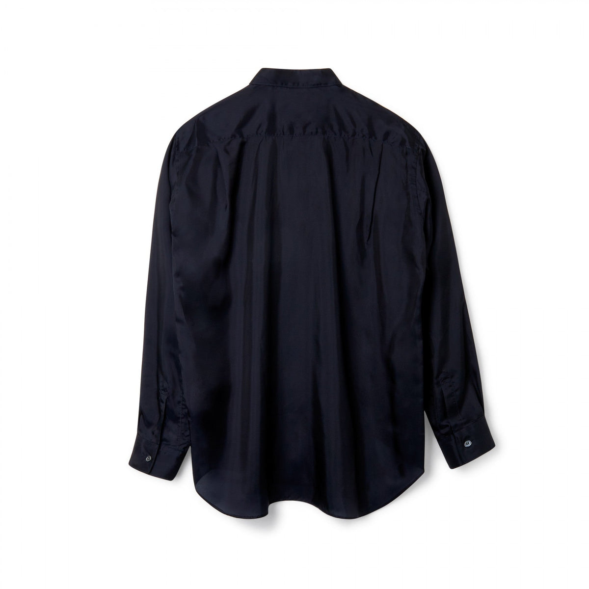 CDG SHIRT FOREVER Men's Cupro Shirt ¨C Classic Fit ¨C Navy