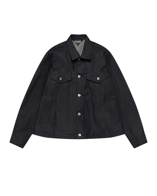 Black CDG Denim Jacket