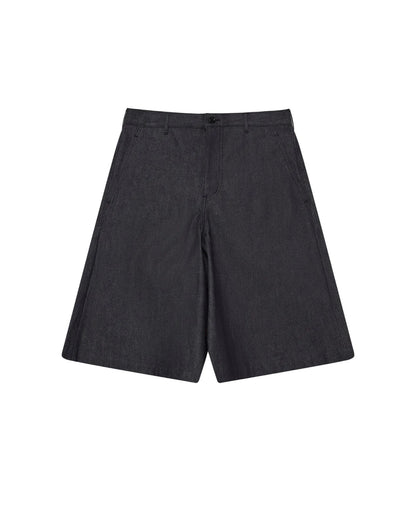 Black CDG Denim Shorts