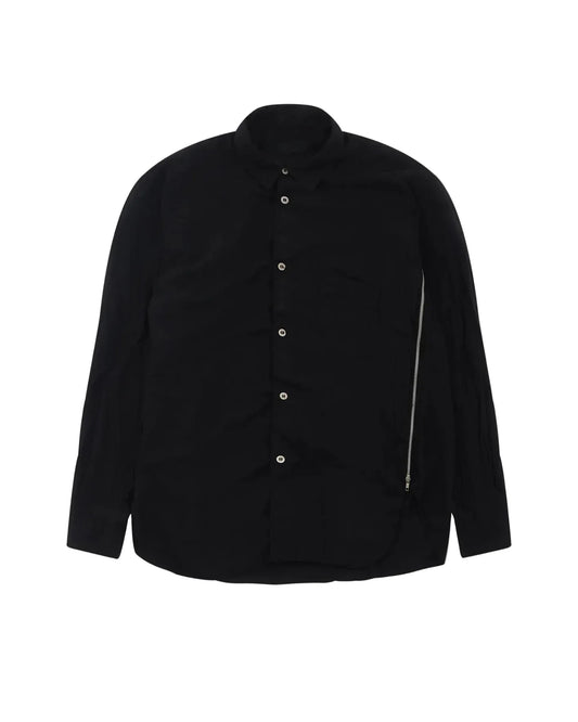 CDG SHIRT ¨¹bergro?es Hemd mit Reissverschluss Detail