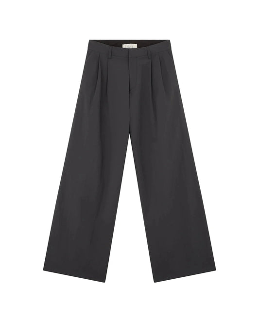 ERL Nylon Pleated Suit Trousers