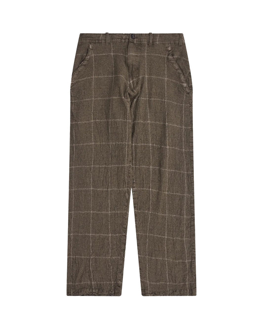 CDG SHIRT Window Pane Check Pants
