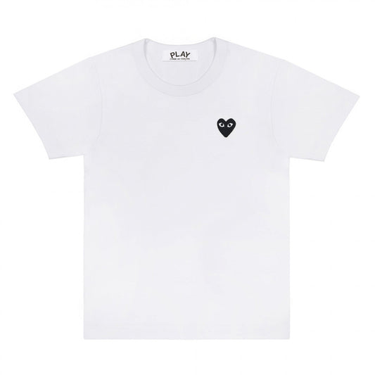CDG PLAY T-Shirt ¨C White, Black Heart