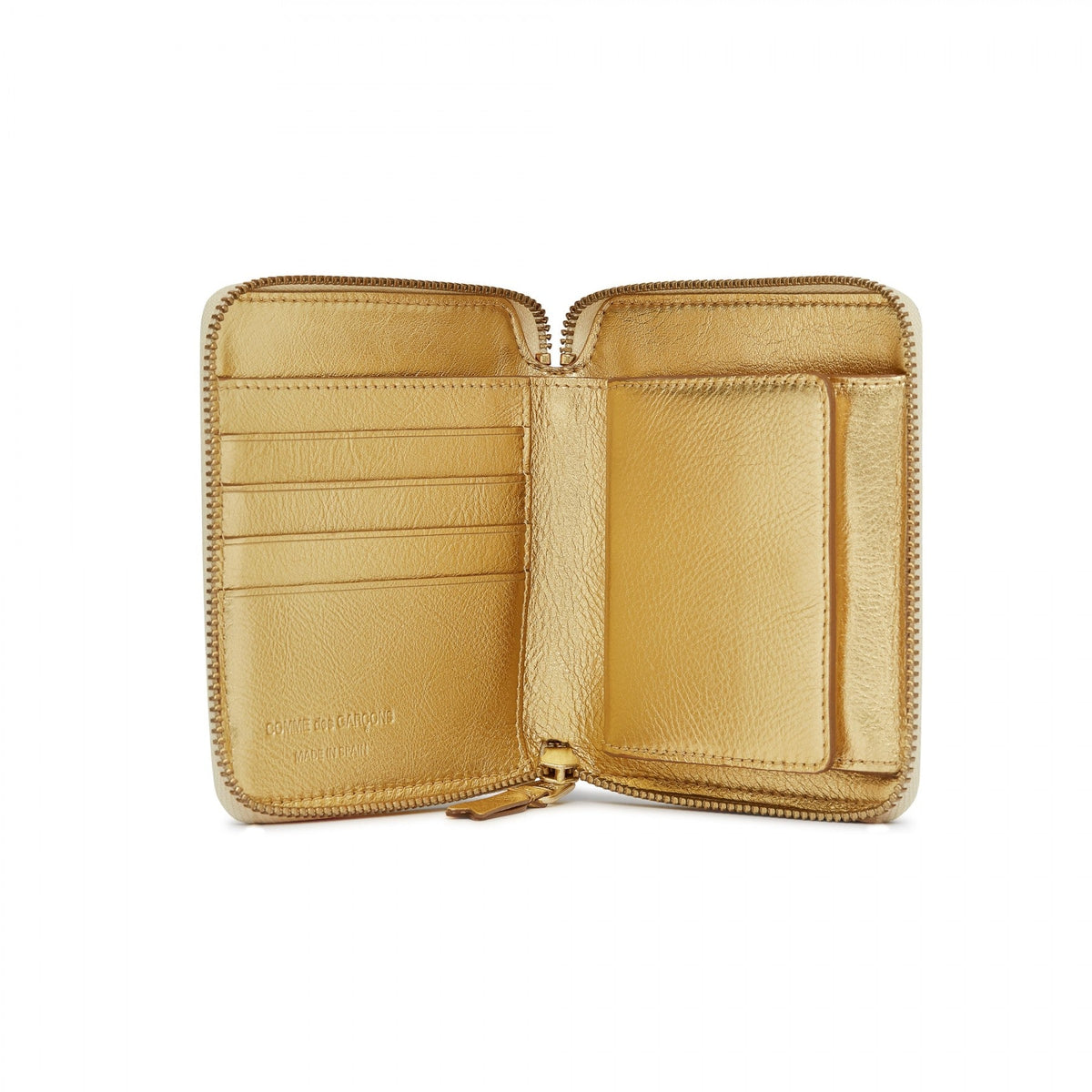 Gold and Silver Serie SA2100G Zip Around Wallet