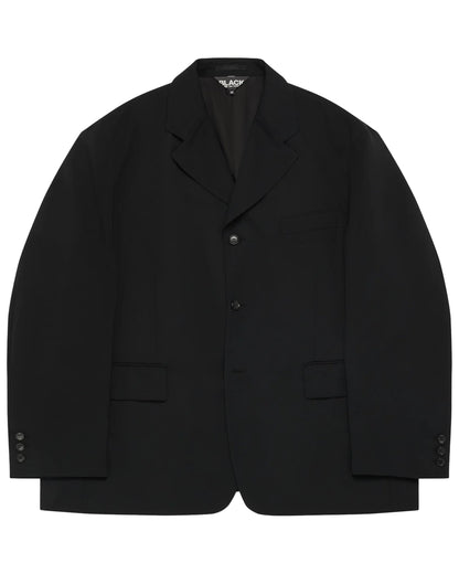 Black CDG Boxy Fit Blazer