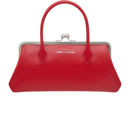 CDG Wallet Clasp Handles Line SA0303CH Kiss Clasp Wallet ¨C Red
