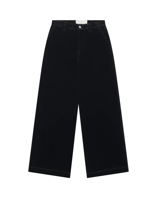 ERL Flocked Denim Chino Pants ¨C Black