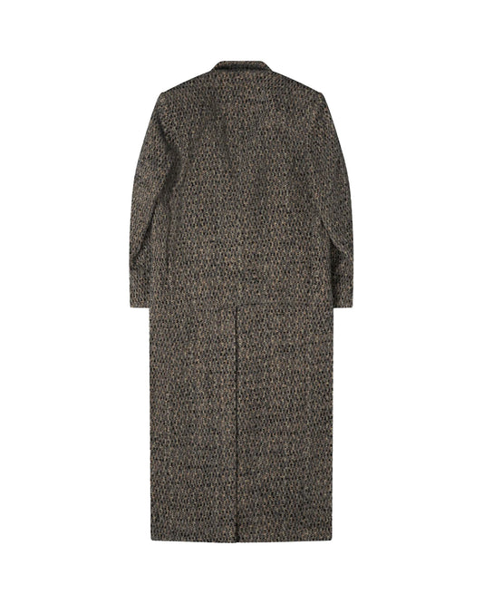 ERL Textured Wool Overcoat ¨C Gray